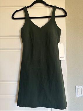 lululemon athletica Align Dress in Deep Green